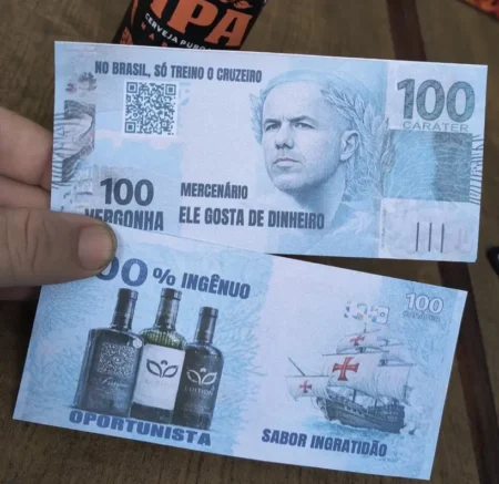 Torcedores do Cruzeiro preparam protesto contra Leonardo Jardim em jogo contra o Flamengo: "100 caráter"