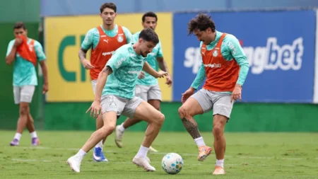Treino do Palmeiras: Maurício se prepara e aumenta expectativa para retorno contra o Mirassol