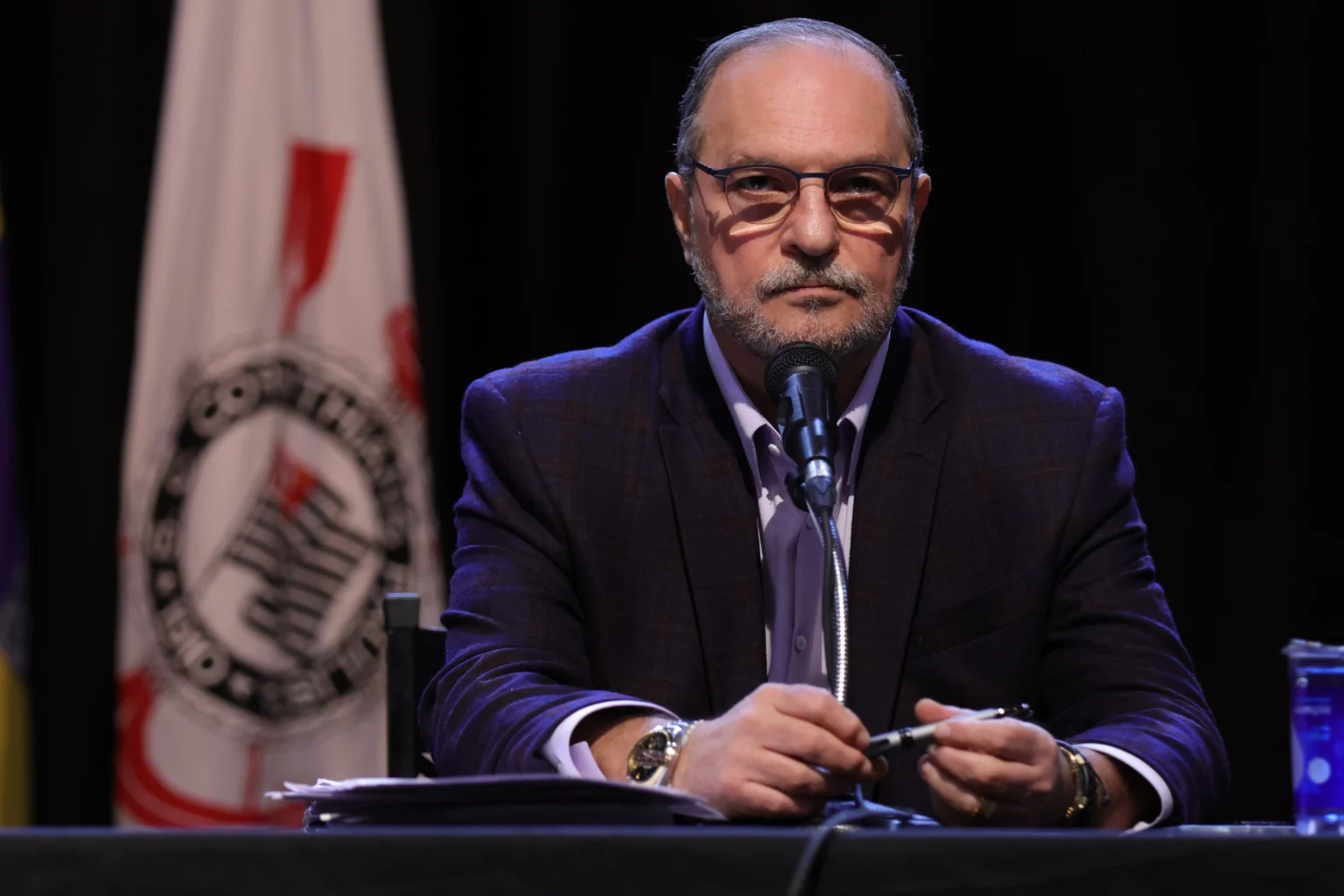 Vice-presidente do Conselho questiona afastamento de Romeu Tuma Jr. no Corinthians Vice-presidente do Conselho questiona afastamento de Romeu Tuma Jr. no Corinthians