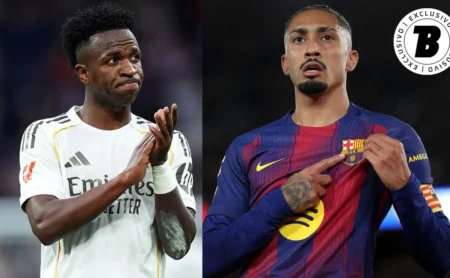 Vinicius Júnior ultrapassa marca de Raphinha e se destaca antes da Copa do Mundo