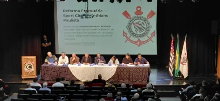 Votação da reforma do estatuto do Corinthians é encerrada após discussão entre conselheiros