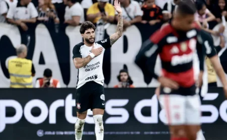 Yuri Alberto se destaca em empate do Corinthians com o Flamengo pelo Brasileirão